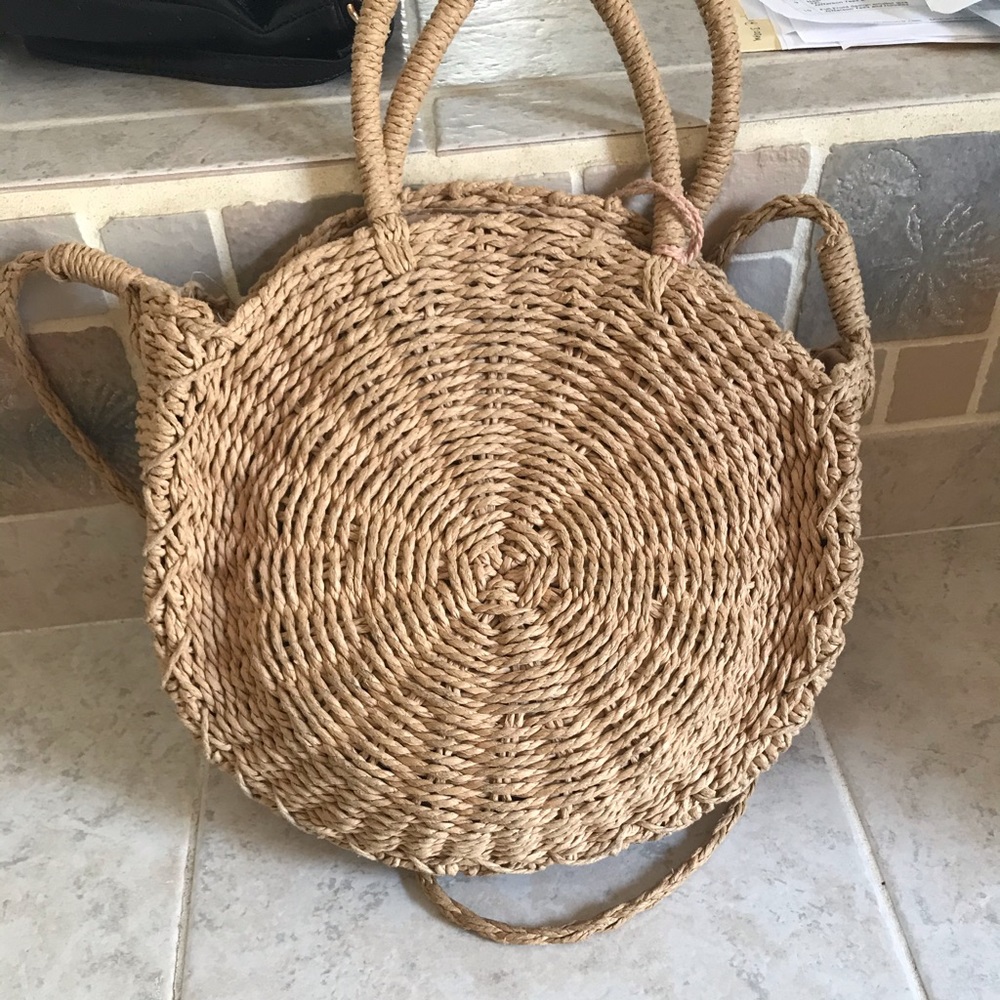 Woven cross body bag - Picture 4 of 6